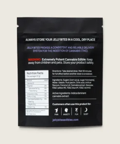 Twisted Extracts - Indica Extra Strength Jelly Bites (500 mg THC) - Image 3