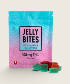 Twisted Extracts - Indica Jelly Bites Berry Mix (100 mg THC)