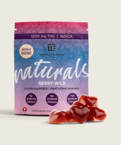 Twisted Extracts - Naturals Berry Wild High Dose Gummies (1200 mg THC)