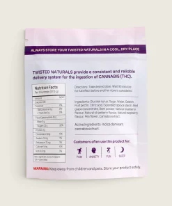 Twisted Extracts - Naturals Berry Wild High Dose Gummies (1200 mg THC) - Image 2