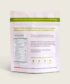 Twisted Extracts - Naturals Citrus Twist High Dose Gummies (1200 mg THC) - Image 2