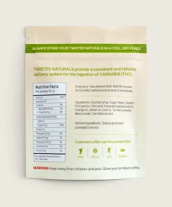 Twisted Extracts - Naturals Fresh Citrus Gummies (200 mg THC) - Image 2