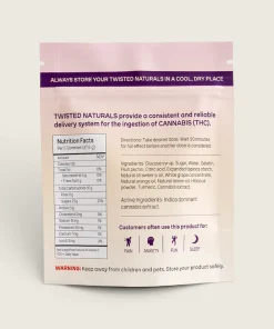 Twisted Extracts - Naturals Strawberry Glow High Dose Gummies (1200 mg THC) - Image 2