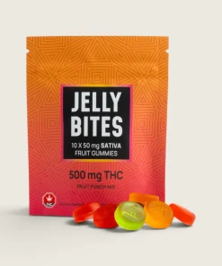Twisted Extracts - Sativa Extra Strength Jelly Bites (500 mg THC)