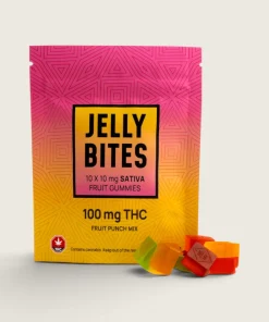 Twisted Extracts - Sativa Regular Strength Jelly Bites (100 mg THC)
